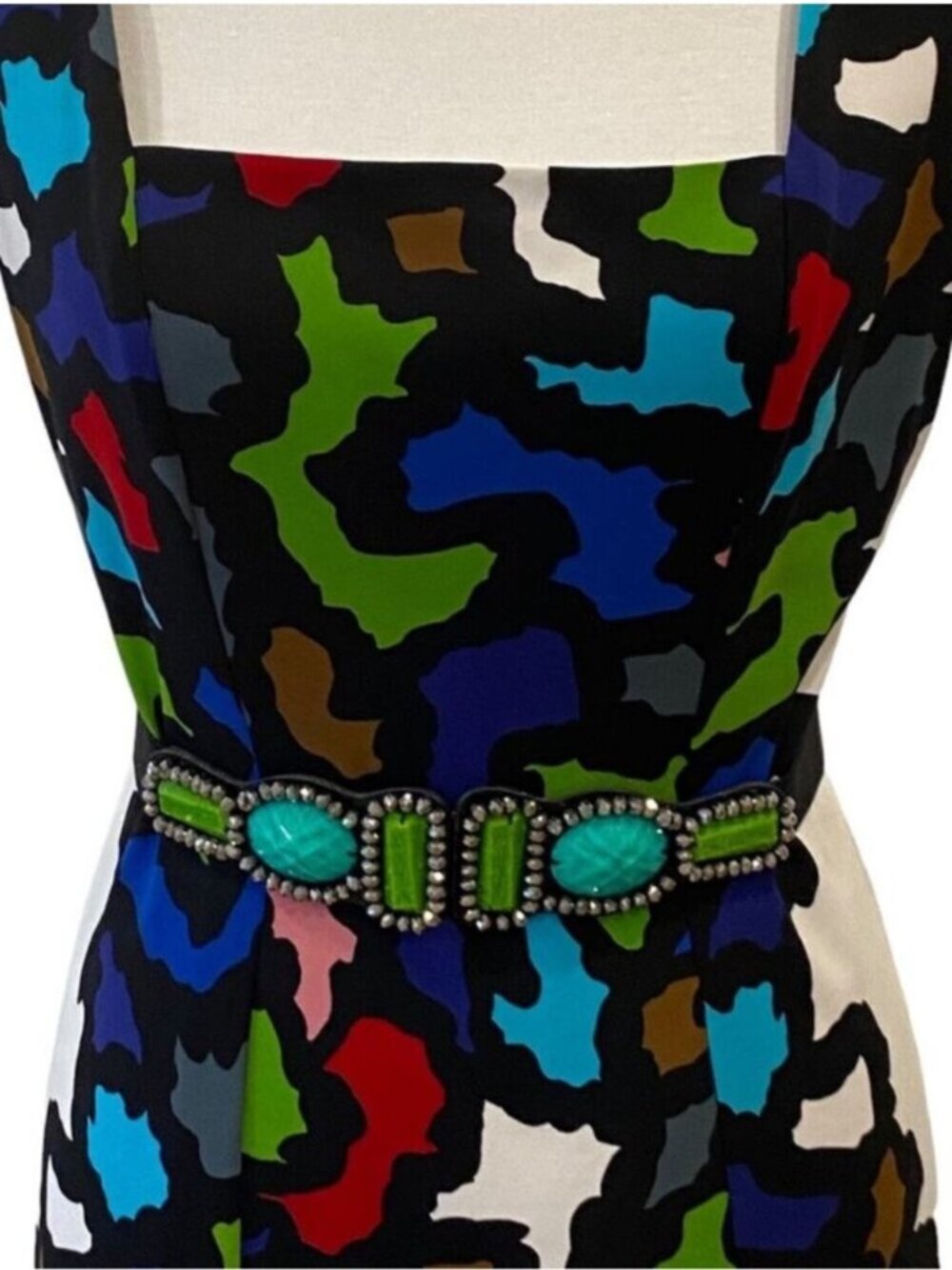 Vintage Dress Medium Y2K Art to Wear Small Joseph Ribkoff Cocktail Dress Hoco - Picture 2 of 15